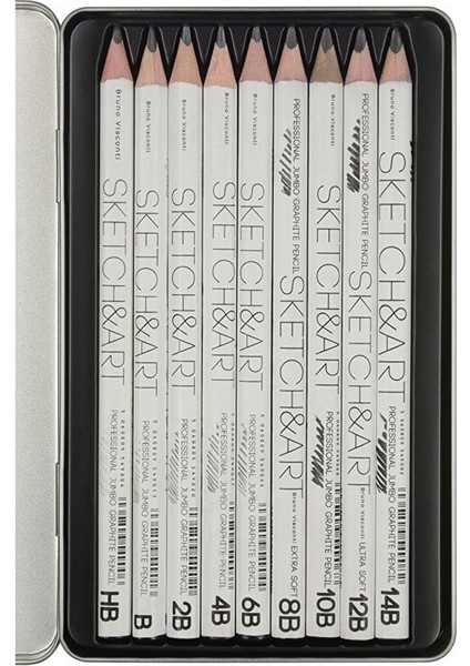 Sketch&art Jumbo Kurşun Kalem Seti 3,5mm NO:21-006
