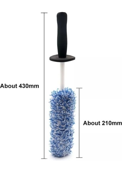 Microfibre Wheel Brush - Mikrofiber Jant Fırçası 43 cm modelleri