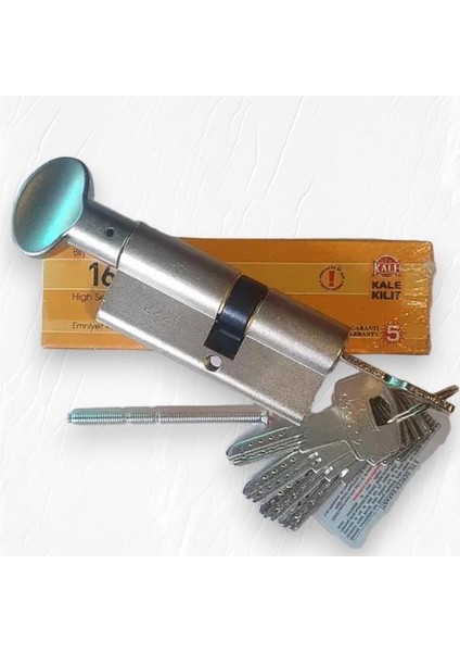 164BME Bilyalı Mandallı Barel Nikel 68 mm