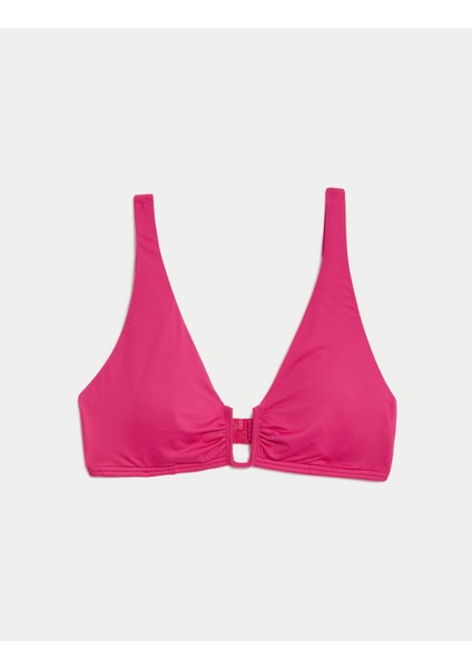 Marks & Spencer Regular Fit Plunge Bikini Üstü