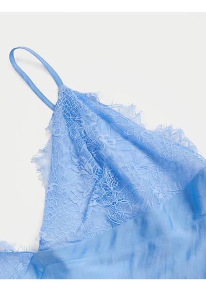 Dream Satin™ Dantel Detaylı Gecelik fırsatları