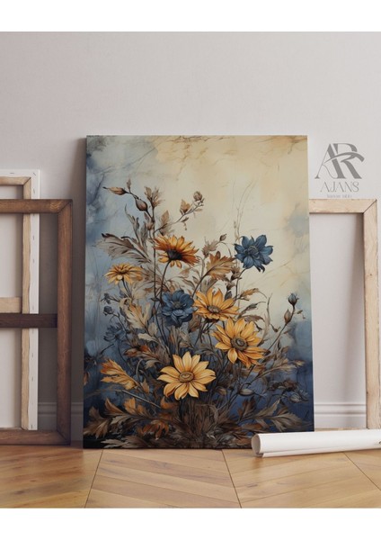 Ayçiçekleri Dekoratif Kanvas Tablo