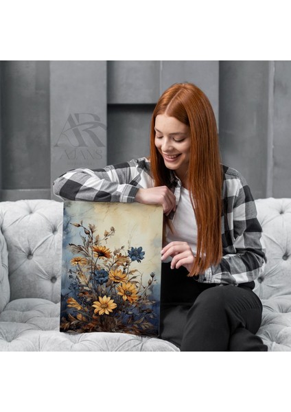 Ayçiçekleri Dekoratif Kanvas Tablo fiyatları