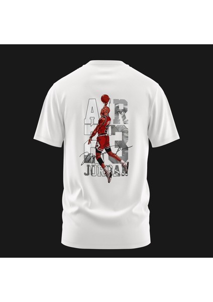 T-Shirt Jordan Beyaz Unisex Tişört