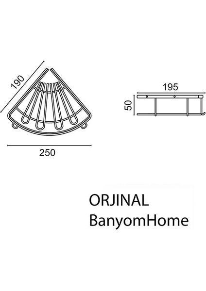 Paslanmaz Çelik Zirve 1'li 19X19 cm Şampuanlık Banyo Rafı fiyatları