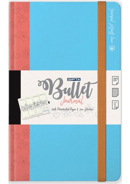 Gıpta Ajanda Bullet Journal 17X24 Sert Kapak 154-PSK-12 Adet