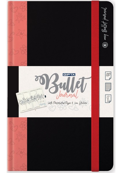 Gıpta Ajanda Bullet Journal 17X24 Sert Kapak 154-PSK-12 Adet