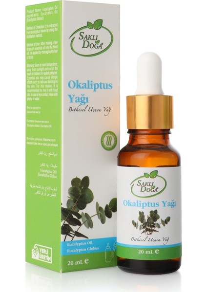 Premium Saf ve Doğal Okaliptus Yağı 20ml