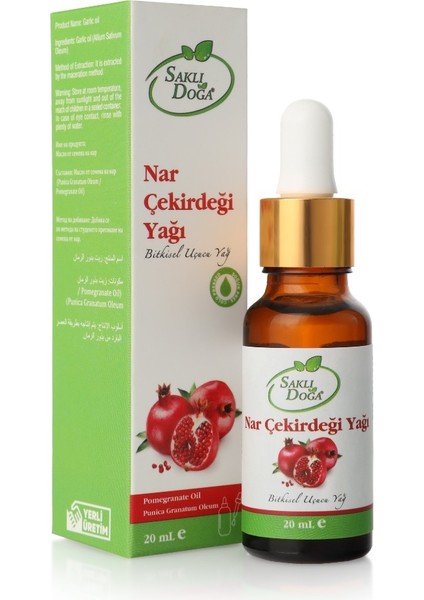 Premium Saf ve Doğal Nar Çekirdeği Yağı 20ml