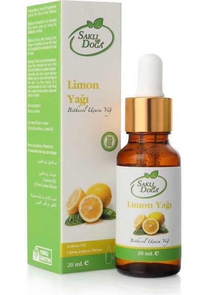 Premium Saf ve Doğal Limon Yağı 20ml