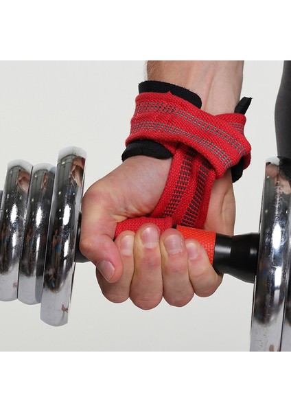 Siyah Stil Mkas Yastıklı Pamuk Kaldırma Askıları Deadlifts Ağırlık Kaldırma Bilek Desteği Kemer Crossfit El Sapları Spor Vücut Geliştirme (Yurt Dışından) modelleri