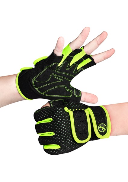 Sarı Stil L Boyutu Erkekler Kadınlar Için Spor Salonu Egzersiz Eldivenleri, Ağırlık Kaldırma Eldivenleri Mükemmel Kavrama, Pull Ups Için Hafif Fitness Eğitim Eldivenleri, Kürek Çekme (Yurt Dışından)