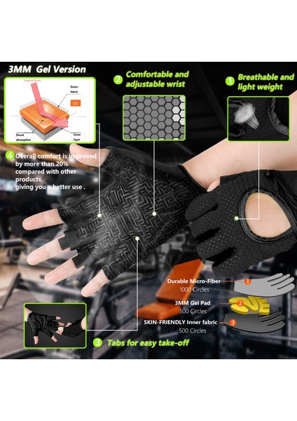 MK100-TURUNCU Tarzı S Boyutu Moreok Spor Eldiven Beathable Tam Palm Korumak Fitness Eğitimi Egzersiz Eldiveni Kaymaz Ağırlık Kaldırma Eldiveni Egzersiz Eldiveni Erkekler (Yurt Dışından) modelleri