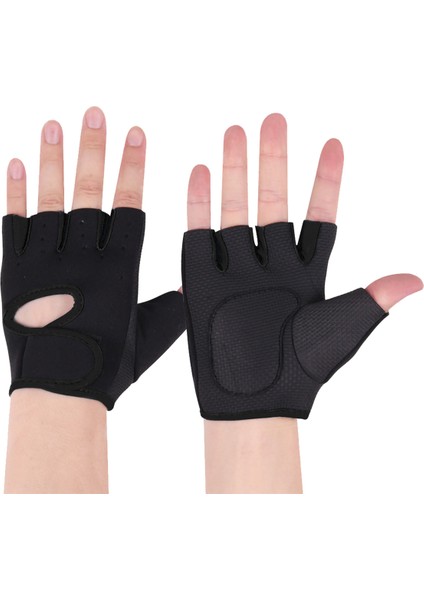Siyah Stil M Boyutu Skdk Bisiklet Eldiveni Nefes Vücut Geliştirme Eğitimi Bilek Eldivenleri Ağırlık Kaldırma Silika Jel Anti-Skid Spor Salonu Fitness Eldivenleri (Yurt Dışından) fırsatları