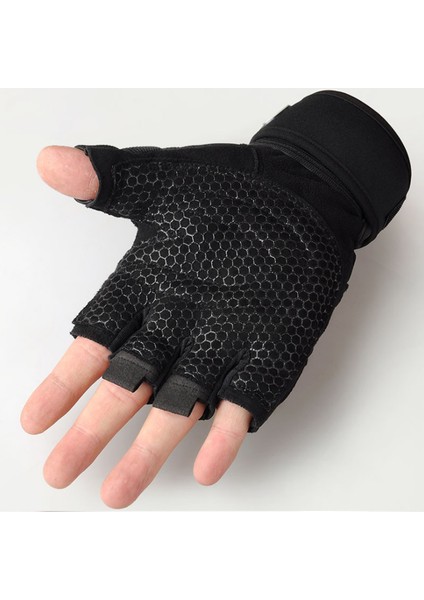 No.3 Tarzı Xl Boyutu Vücut Geliştirme Eğitimi Spor Gym Fitness Eldiven Erkekler Kadınlar Için Eldiven Ağırlık Egzersizleri Yarım Parmak Kaldırma Eldiven (Yurt Dışından) fiyatları