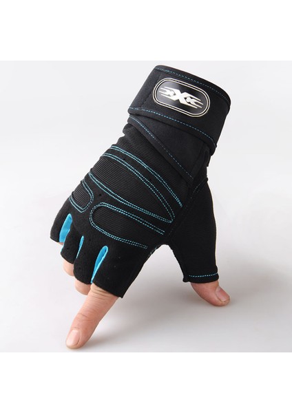 No.3 Tarzı Xl Boyutu Vücut Geliştirme Eğitimi Spor Gym Fitness Eldiven Erkekler Kadınlar Için Eldiven Ağırlık Egzersizleri Yarım Parmak Kaldırma Eldiven (Yurt Dışından) indirimleri