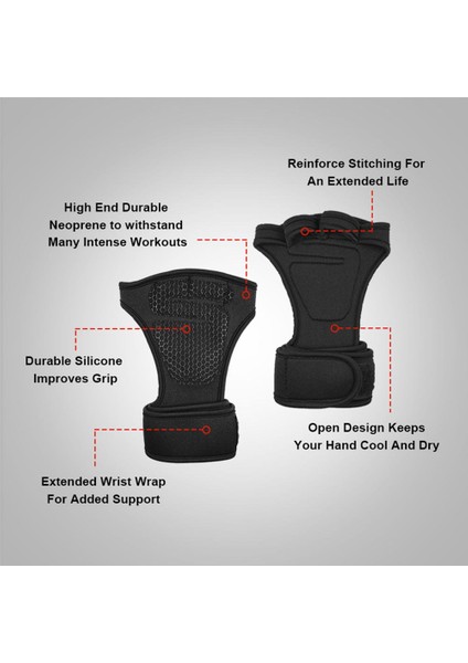 Kırmızı Stil M Boyutu Kaymaz Spor Halter Bilek Desteği El Koruma Kayak Kayak Palm Spor Eldiven Bileklik Rulo Snowboard (Yurt Dışından) fırsatları