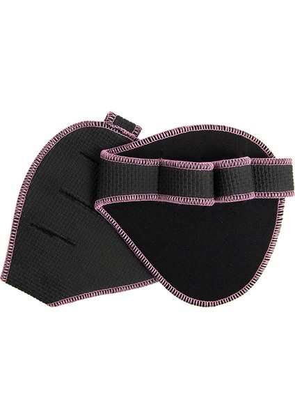 A-5 Tarzı Unisex Anti Patinaj Ağırlık Kaldırma Eğitim Eldivenleri Spor Spor Dambıl Sapları Pedleri Spor Salonu Bench Press Egzersizleri El Palm Koruyucu (Yurt Dışından)