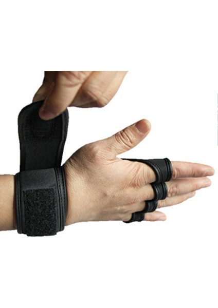 A-Kırmızı Tarzı L Boyutu Yeni 1 Çift Ağırlık Kaldırma Eğitim Eldiven Kadın Erkek Spor Spor Vücut Geliştirme Jimnastik Sapları Spor El Palm Koruyucu Eldiven (Yurt Dışından) modelleri