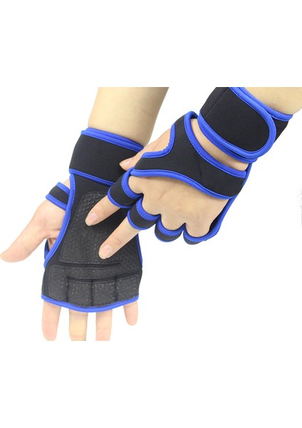 Bl Tarzı Xl Boyutu Havalandırmalı Ağırlık Kaldırma Egzersiz Eldivenleri Dahili Bilek Sargıları ile Erkekler ve Kadınlar Için Gym Fitness Çapraz Eğitim El Desteği (Yurt Dışından)