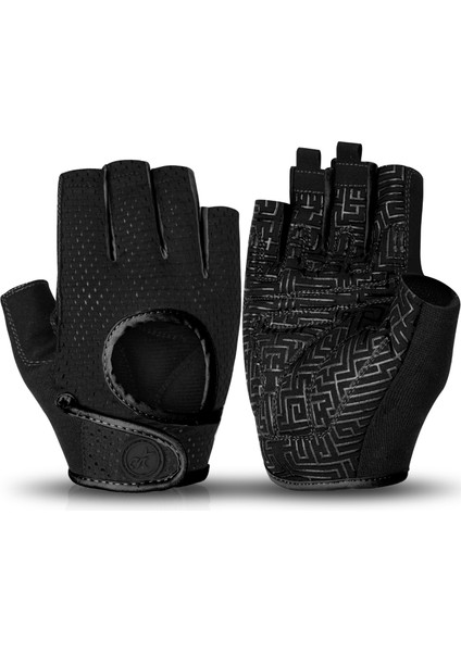 MK1004-SIYAH Tarzı M Boyutu Moreok Spor Eldiven Beathable Tam Palm Korumak Fitness Eğitimi Egzersiz Eldiveni Kaymaz Ağırlık Kaldırma Eldiveni Egzersiz Eldiveni Erkekler (Yurt Dışından)