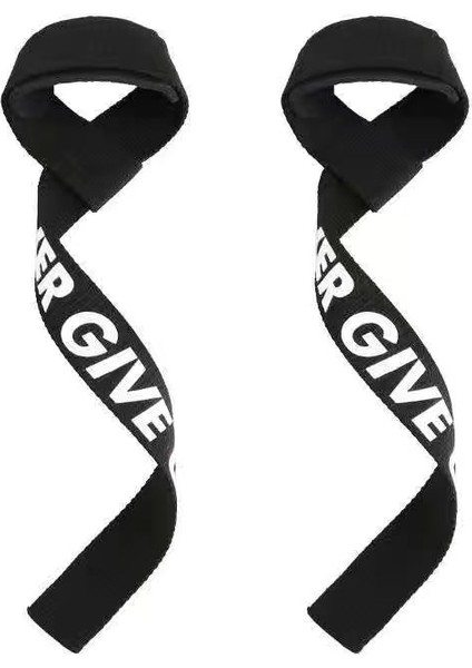 Siyah1 Tarzı 1 Çift Silikon Kaymaz Spor Ağırlık Kaldırma Kayışları Spor Salonu El Sapları Halter Vücut Geliştirme Güçlendirme Kuvvet Antrenmanı (Yurt Dışından)