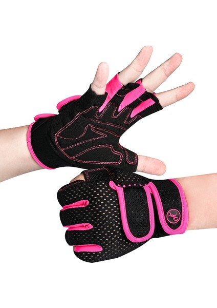 Pembe Tarzı S Boyutu Erkekler Kadınlar Için Spor Salonu Egzersiz Eldivenleri, Ağırlık Kaldırma Eldivenleri Mükemmel Kavrama, Pull Ups Için Hafif Fitness Eğitim Eldivenleri, Kürek Çekme (Yurt Dışından)