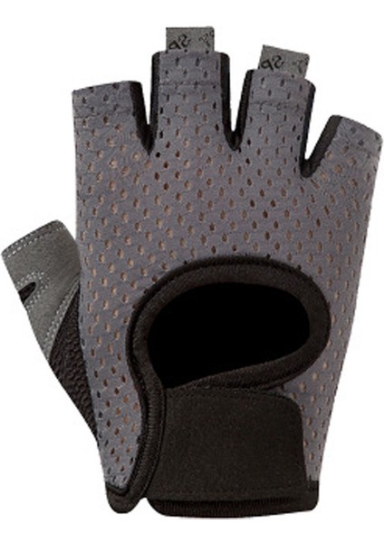 Gri Tarzı M Boyutu Profesyonel Spor Eldiven Kaymaz Yoga Egzersiz Yarım Parmak Erkek Kadın Güç Ağırlık Kaldırma El Koruyucusu Bisiklet Aksesuarı (Yurt Dışından)