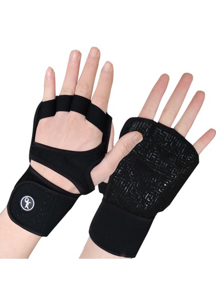 AK101SIYAH Stil Xl Boyutu Moreok Lycra Gym Fitness Egzersiz Ağırlık Kaldırma Eldiveni Ayarlanabilir Askı ile Nefes Alabilir Kaymaz Plam (Yurt Dışından)