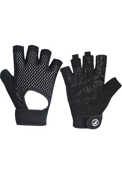 MK100SIYAH Tarzı L Boyutu Moreok Lycra Gym Fitness Egzersiz Ağırlık Kaldırma Eldiveni Ayarlanabilir Askı ile Nefes Alabilir Kaymaz Plam (Yurt Dışından)