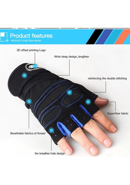 Siyah Stil M Boyutu Erkekler Kadınlar Için Dambıl Eldiven Halter Crossfit Vücut Geliştirme Egzersiz Spor Salonu Eğitim Eldivenleri Kaymaz Bilek Koruyucusu (Yurt Dışından) indirimleri