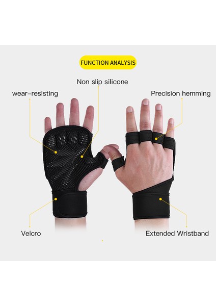 Kırmızı Stil L Boyutu El Kavrama Silikon Kalın Sünger Crossfit Jimnastik Guard Palm Koruyucular Eldiven Yukarı Çekme Çubuğu Ağırlık Kaldırma Eldiveni Spor Eldiven (Yurt Dışından) modelleri