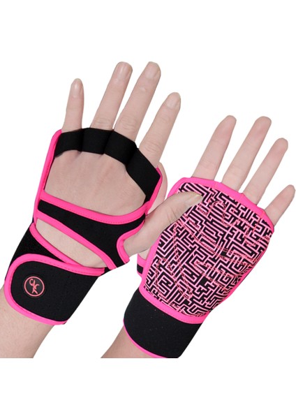 AK101-PEMBE Tarzı M Boyutu Moreok Spor Eldiven Beathable Tam Palm Korumak Fitness Eğitimi Egzersiz Eldiveni Kaymaz Ağırlık Kaldırma Eldiveni Egzersiz Eldiveni Erkekler (Yurt Dışından)
