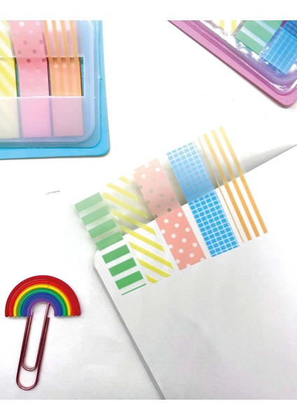 Mavi İndex Sticker