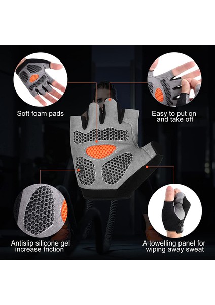 Pembe Tarzı Xl Boyutu Erkek Kadın Spor Eldiven Halter Fitness Eğitimi Kaymaz Palmiye Koruyucu Nefes Parmaksız Bisiklet Bisiklet Bisiklet Eldiveni (Yurt Dışından) fiyatları