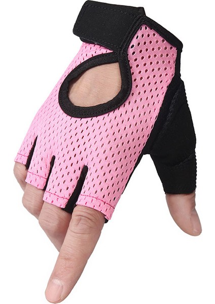 Pembe Tarzı M Boyutu Aoutdoor9 Eldiven Motosiklet Bisiklet Aksesuarları Ekipman Kaleci Bisikleti Parmaksız Erkek Spor Halter Taktik Çalışma mt (Yurt Dışından)