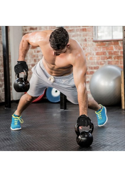 MK1004-SIYAH Tarzı Xxl Moreok Spor Eldiven Beathable Tam Palm Korumak Fitness Eğitimi Egzersiz Eldiveni Kaymaz Ağırlık Kaldırma Eldiveni Egzersiz Eldiveni Erkekler (Yurt Dışından) indirimleri
