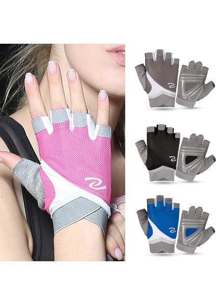 Siyah Stil L Boyutu Profesyonel Spor Eldiven Spor Salonu Ağırlık Kaldırma Crossfit Egzersiz Eldiveni Kaymaz Nefes Spor Yarım Parmak El Koruyucu (Yurt Dışından) fiyatları