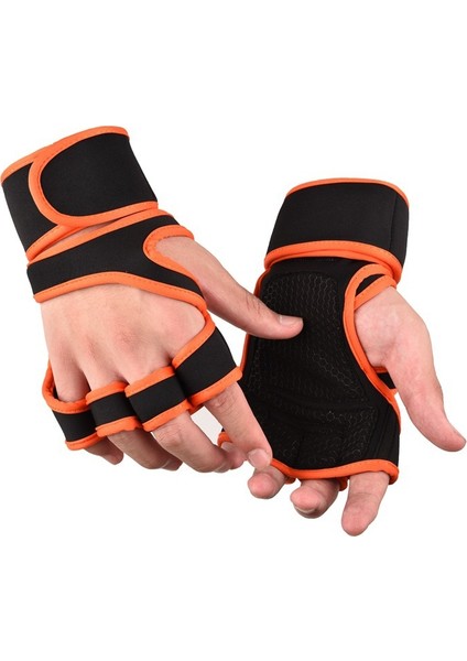 Re Tarzı Xl Boyutu Havalandırmalı Ağırlık Kaldırma Egzersiz Eldivenleri Dahili Bilek Sargıları ile Erkekler ve Kadınlar Için Gym Fitness Çapraz Eğitim El Desteği (Yurt Dışından) indirimleri