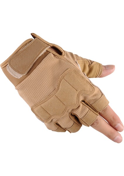 Kumral Stili L Boyutu Taktik Ağırlık Kaldırma Spor Eldiven Açık Spor Kamuflaj Fitness Eğitimi Vücut Geliştirme Egzersiz Bilek Wrap Egzersiz Eldiveni (Yurt Dışından)