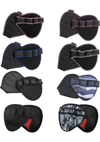 Siyah Stil Spor Salonu Için Jimnastik ve Powerlifting Egzersiz Eldiveni Için 4 Parmak Döngüsü Kaldırma Ter Korumalı Pedler ile Yukarı Çekin Kavrama Pedleri (Yurt Dışından) modelleri