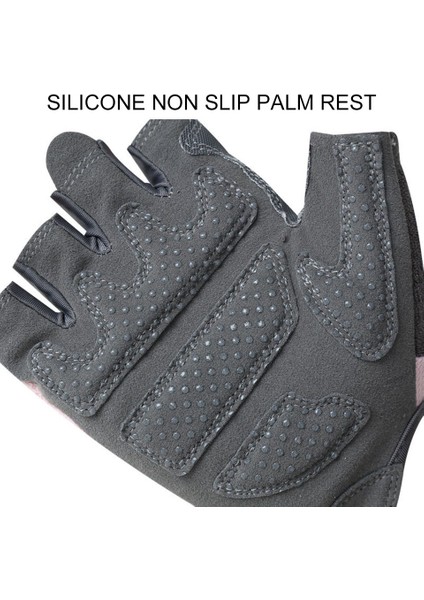 Mavi Stil L Boyutu Loogdeel Kaymaz, Anti-Ter Yarım Parmak Halter Eldiveni Erkek Kadın Nefes Anti-Şok Dayanıklı Spor Salonu Eldiveni Yetişkin (Yurt Dışından) indirimleri