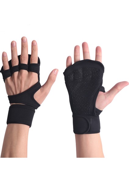 Kırmızı Stil M Boyutu 1 Çift Nefes Alabilen Spor Eldiven Silikon Palmiye Içi Boş Sırt Spor Eldivenleri Ağırlık Kaldırma Egzersiz Dambıl Jimnastik Bodybui (Yurt Dışından) fiyatları