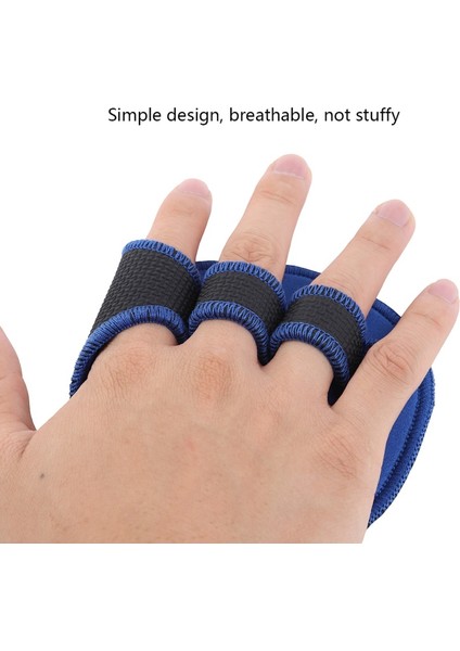 R Tarzı Yeni Unisex Anti Patinaj Ağırlık Kaldırma Eğitim Eldivenleri Fitness Spor Dambıl Sapları Pedleri Spor Salonu Egzersiz Egzersizleri El Palm Koruyucu (Yurt Dışından) fırsatları