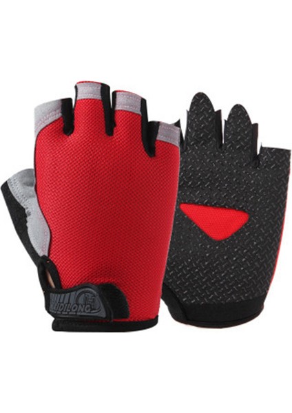 Mavi Stil L Boyutu Yaz Erkek Kadın Spor Eldiven Spor Salonu Halter Bisiklet Yoga Vücut Geliştirme Eğitimi Ince Nefes Alabilen Kaymaz Yarım Parmak Eldiven (Yurt Dışından) fırsatları