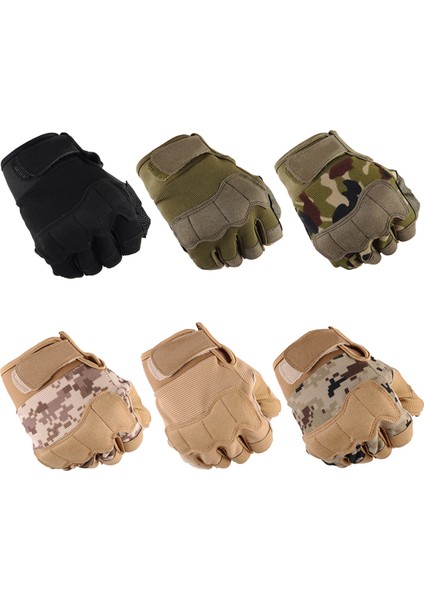 Siyah Stil M Boyutu Taktik Ağırlık Kaldırma Spor Eldiven Açık Spor Kamuflaj Fitness Eğitimi Vücut Geliştirme Egzersiz Bilek Wrap Egzersiz Eldiveni (Yurt Dışından) fırsatları