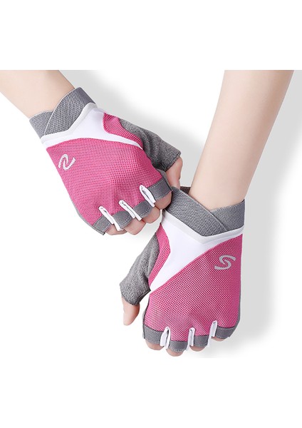 No.3 Tarzı M Boyutu Erkek Kadın Spor Spor Yarım Nefes Eldiven Spor Egzersiz Yarım Parmak Ağırlık Kaldırma Eldiveni Vücut Geliştirme Eğitimi Eldiven (Yurt Dışından) modelleri