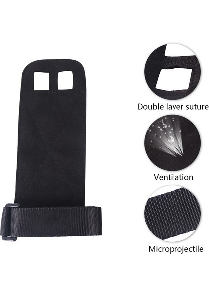 Siyah Stil L Boyutu 1 Çift Yeni Varış El Kavrama Crossfit Jimnastik Guard Palm Koruyucular Eldiven Yukarı Çekme Çubuğu 3 Boyutları Seçmek Için (Yurt Dışından) indirimleri