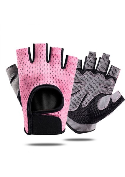 Gri Tarzı M Boyutu Profesyonel Spor Salonu Fitness Eldiven Güç Ağırlık Kaldırma Kadın Erkek Egzersiz Vücut Geliştirme Yarım Parmak El Koruyucu (Yurt Dışından) fırsatları