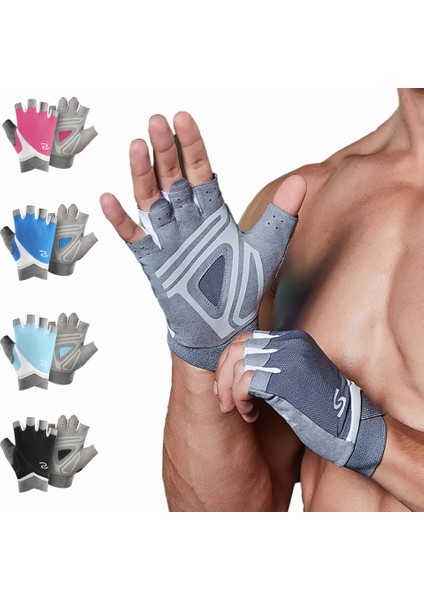 Gri Tarzı S Boyutu Açık Balıkçılık Aksesuarları Yarım Parmak Eldiven Nefes Alabilir Çabuk Kuruyan Rahat Bisiklet El Koruma Eldivenleri (Yurt Dışından) indirimleri